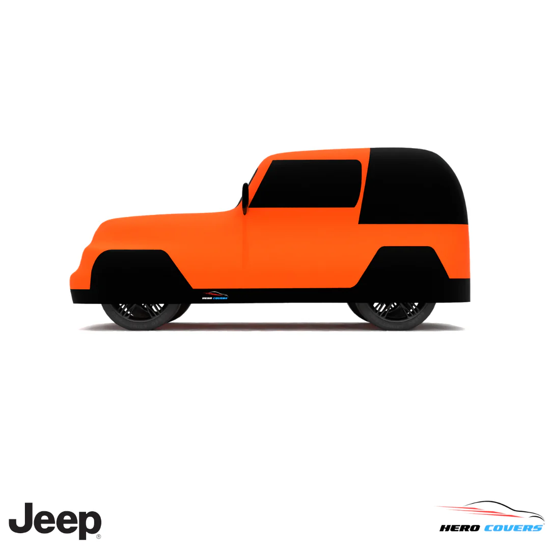 Jeep Wrangler 1996 Car Cover: Indoor or Outdoor Use - HeroCovers - Image 23