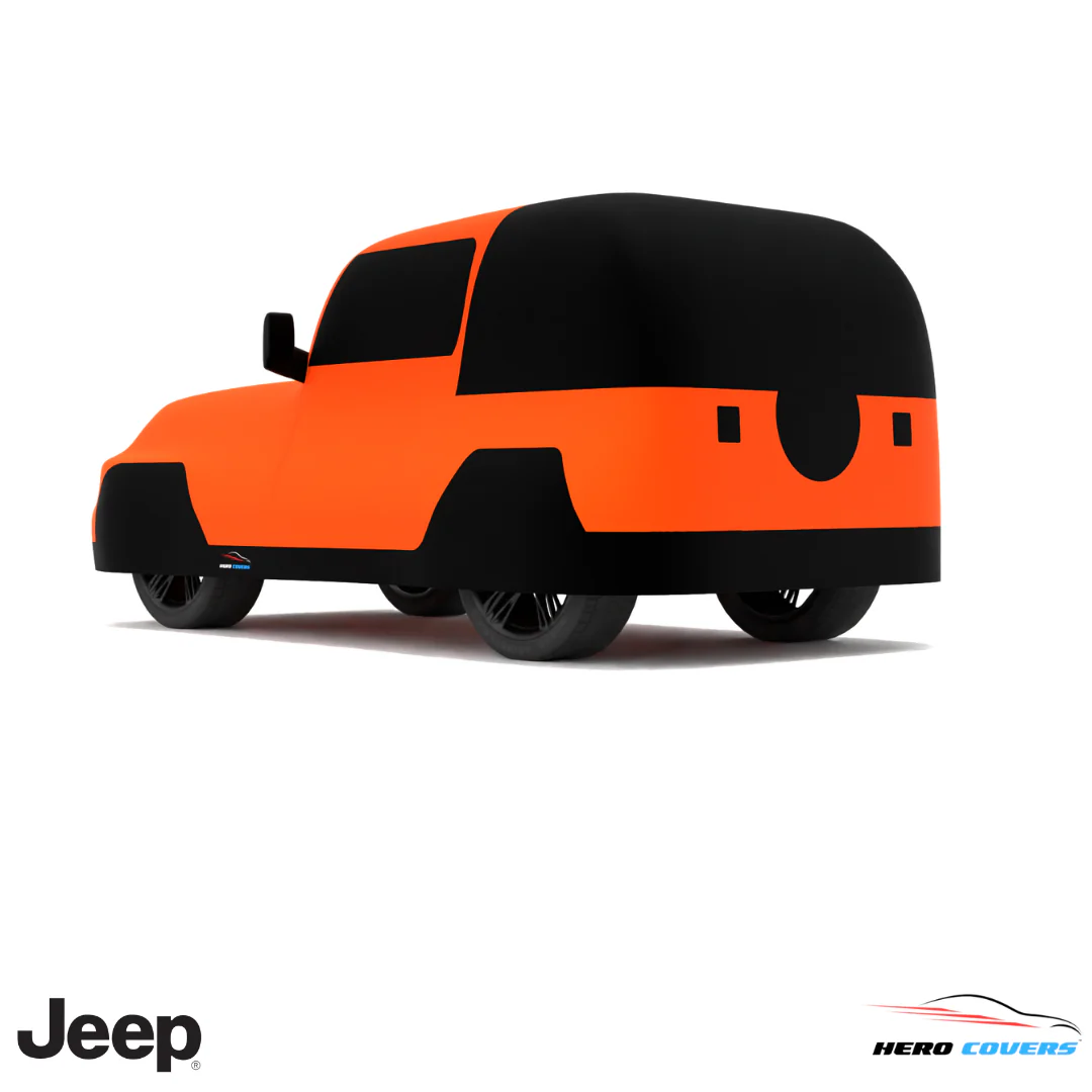 Jeep Wrangler 1996 Car Cover: Indoor or Outdoor Use - HeroCovers - Image 24