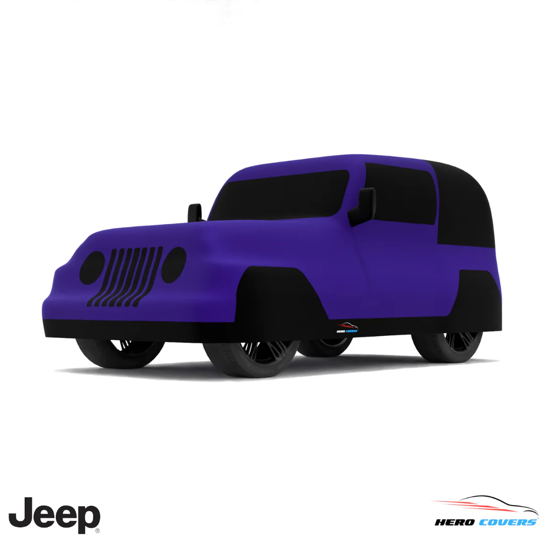 Jeep Wrangler 1996 Car Cover: Indoor or Outdoor Use - HeroCovers - Image 29