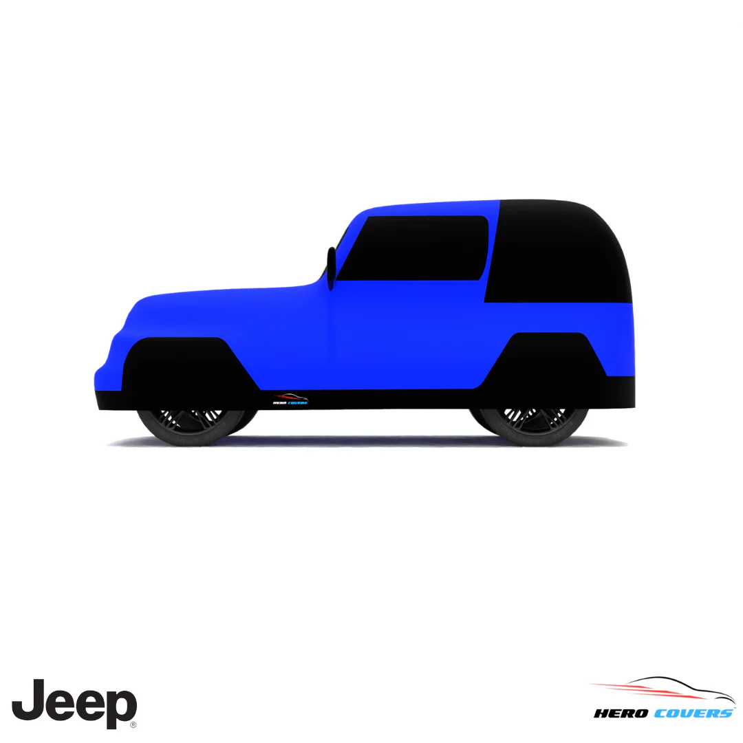 Jeep Wrangler 1996 Car Cover: Indoor or Outdoor Use - HeroCovers - Image 3