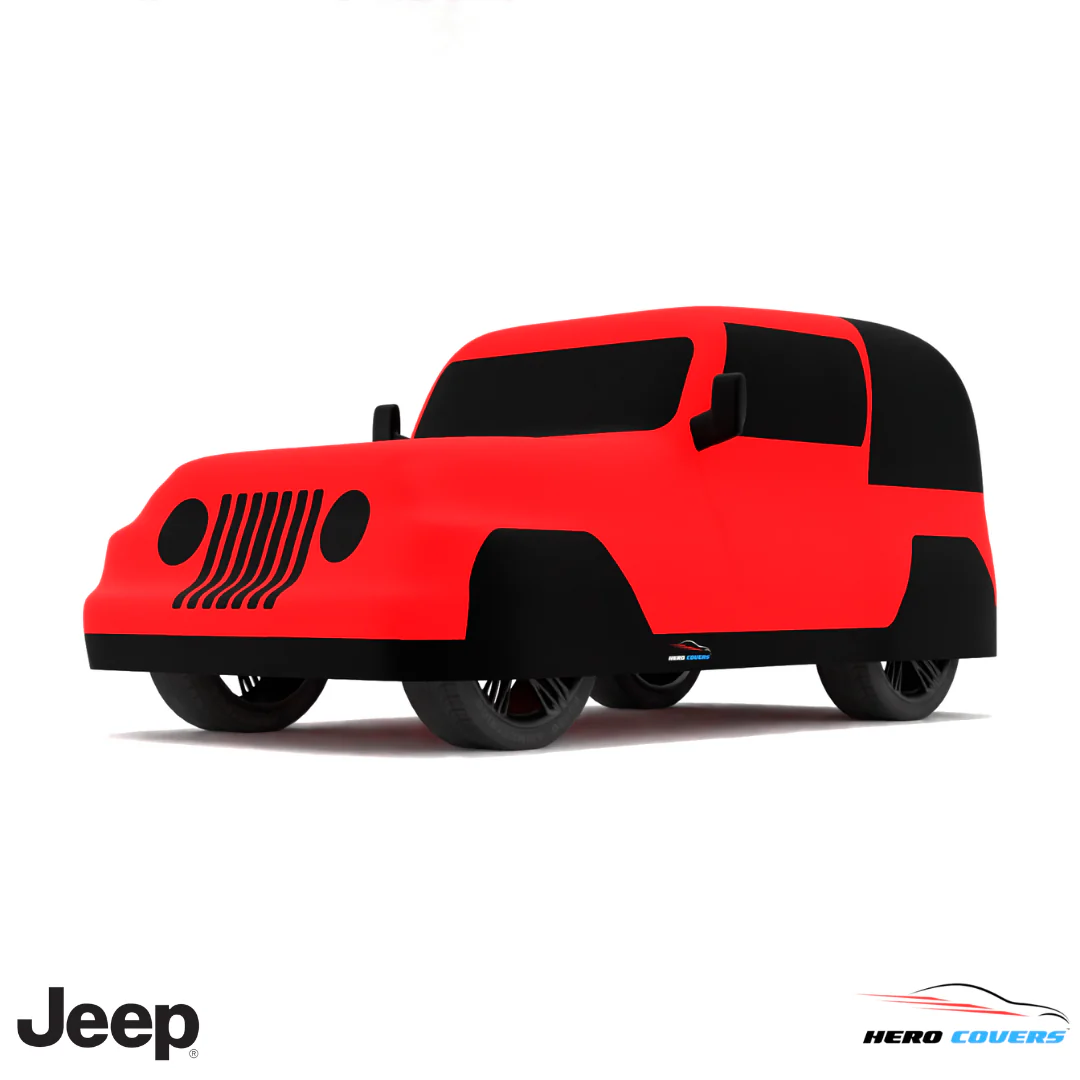 Jeep Wrangler 1996 Car Cover: Indoor or Outdoor Use - HeroCovers - Image 33