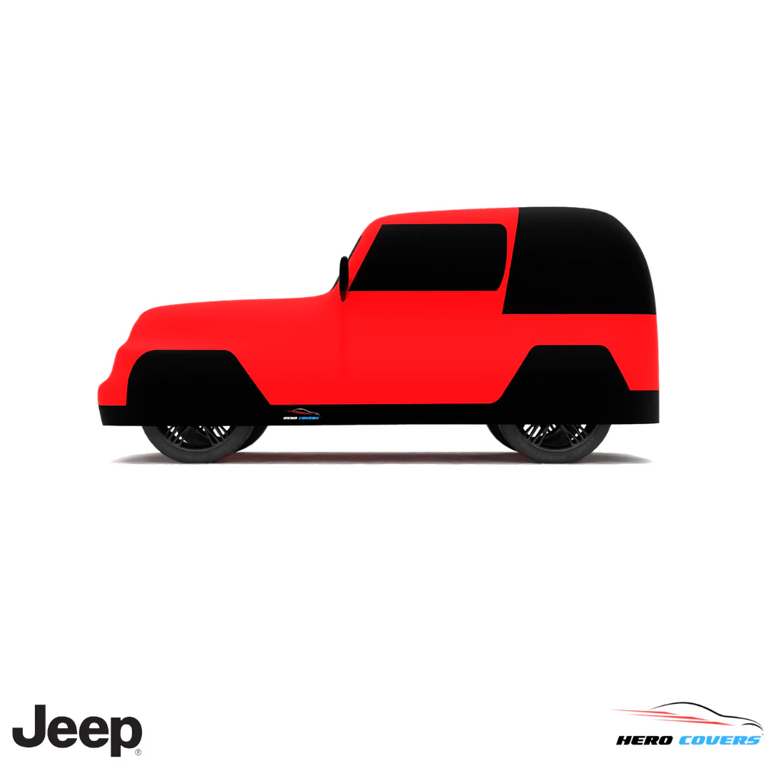 Jeep Wrangler 1996 Car Cover: Indoor or Outdoor Use - HeroCovers - Image 35