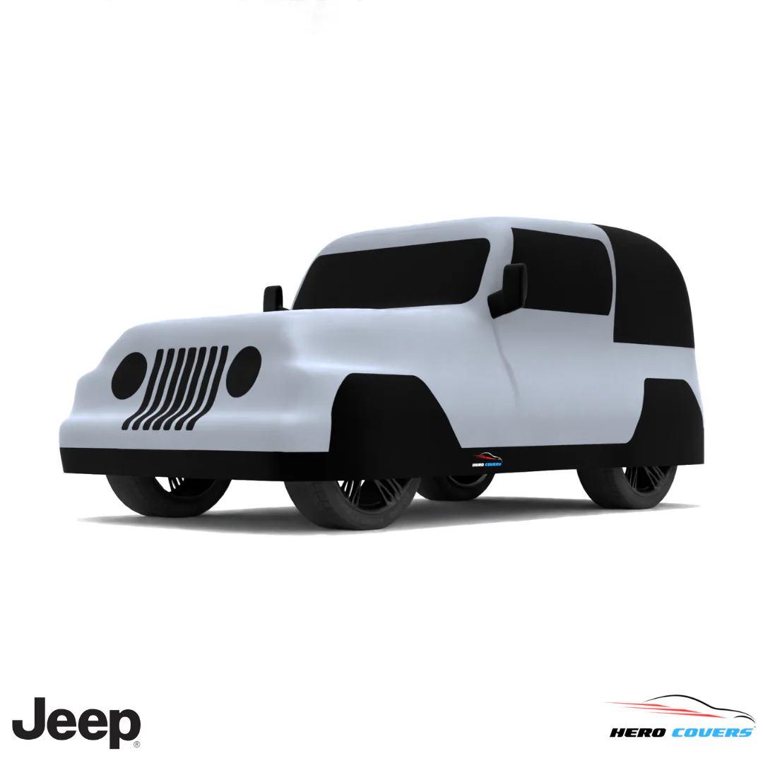 Jeep Wrangler 1996 Car Cover: Indoor or Outdoor Use - HeroCovers - Image 37