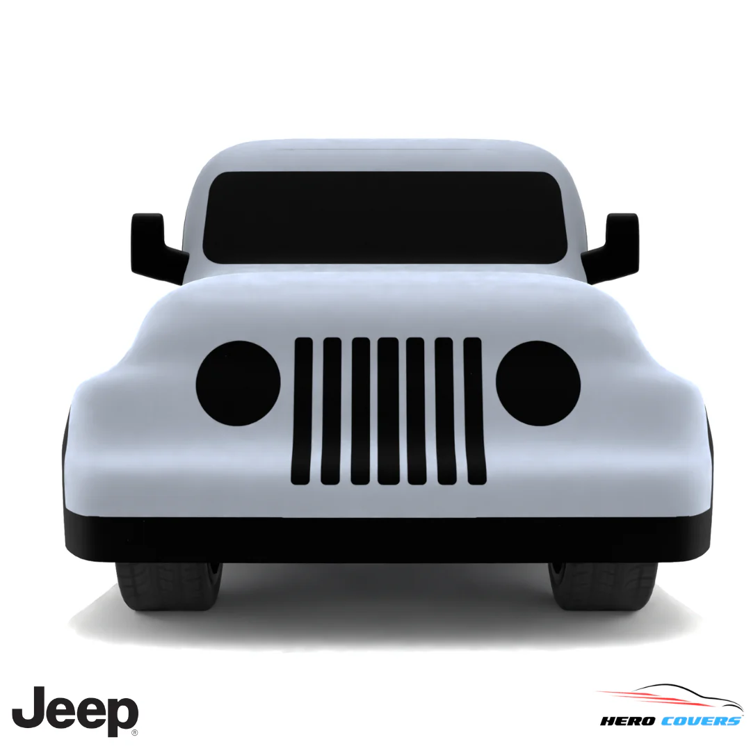 Jeep Wrangler 1996 Car Cover: Indoor or Outdoor Use - HeroCovers - Image 38