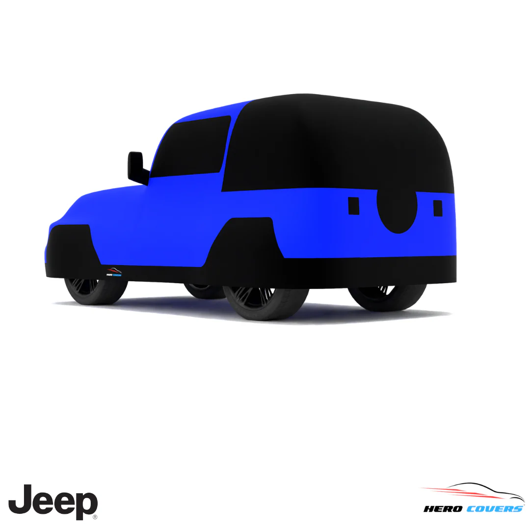 Jeep Wrangler 1996 Car Cover: Indoor or Outdoor Use - HeroCovers - Image 4