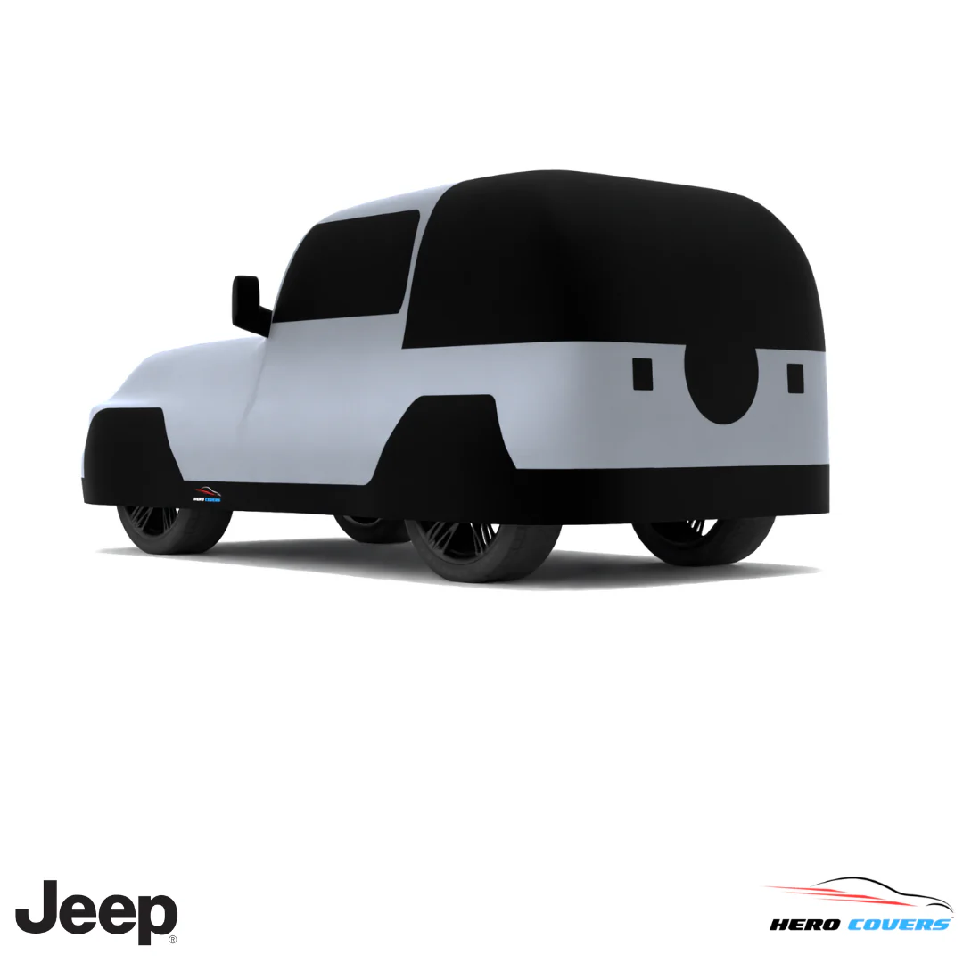 Jeep Wrangler 1996 Car Cover: Indoor or Outdoor Use - HeroCovers - Image 40