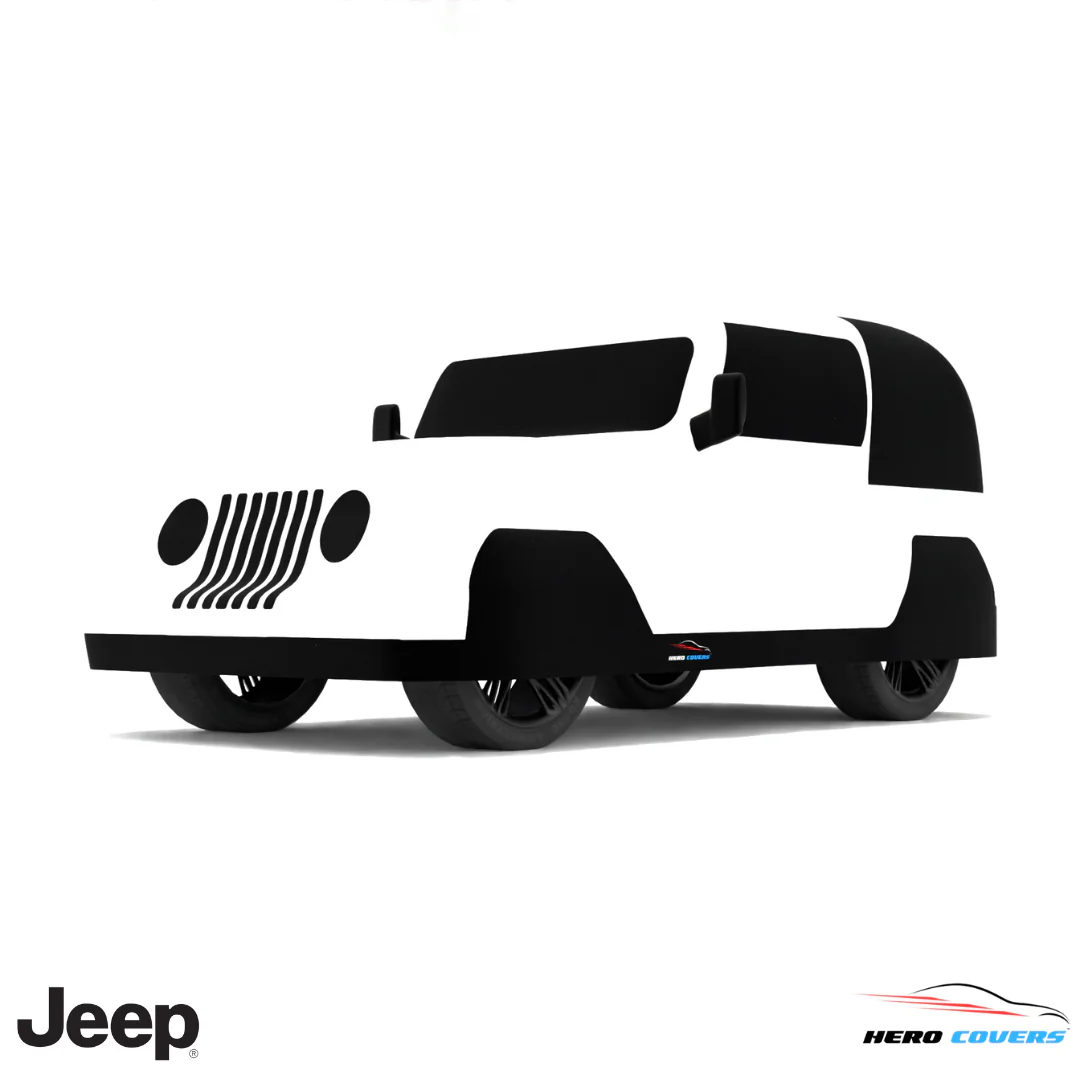 Jeep Wrangler 1996 Car Cover: Indoor or Outdoor Use - HeroCovers - Image 41