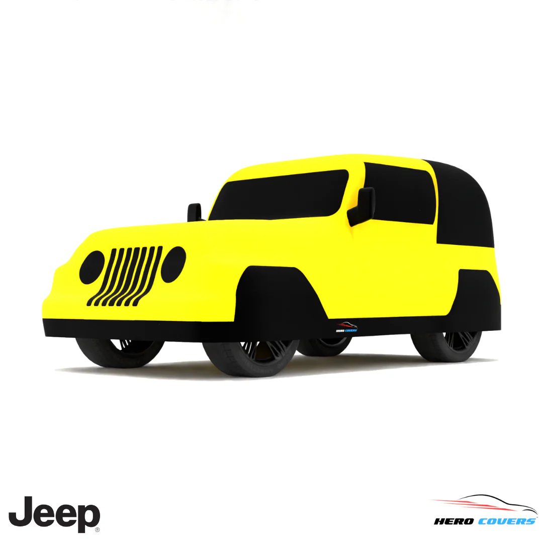 Jeep Wrangler 1996 Car Cover: Indoor or Outdoor Use - HeroCovers - Image 45