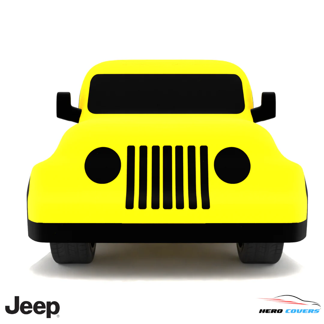 Jeep Wrangler 1996 Car Cover: Indoor or Outdoor Use - HeroCovers - Image 46