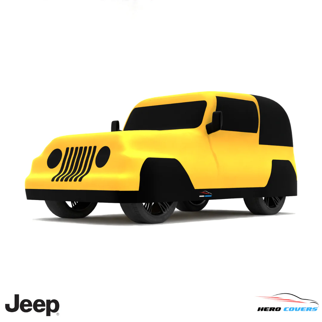 Jeep Wrangler 1996 Car Cover: Indoor or Outdoor Use - HeroCovers - Image 9