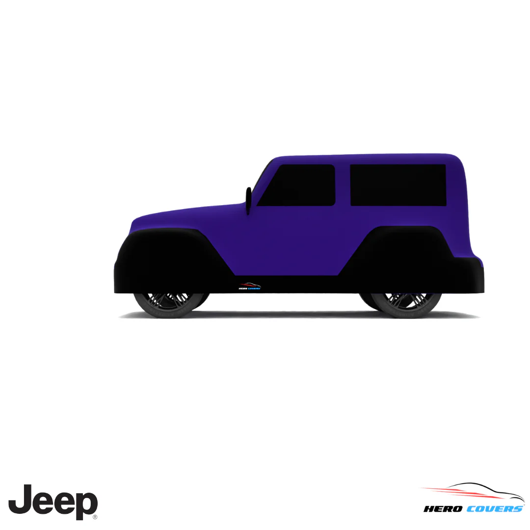 Jeep Wrangler 2007 Car Cover: Indoor or Outdoor Use - HeroCovers - Image 35