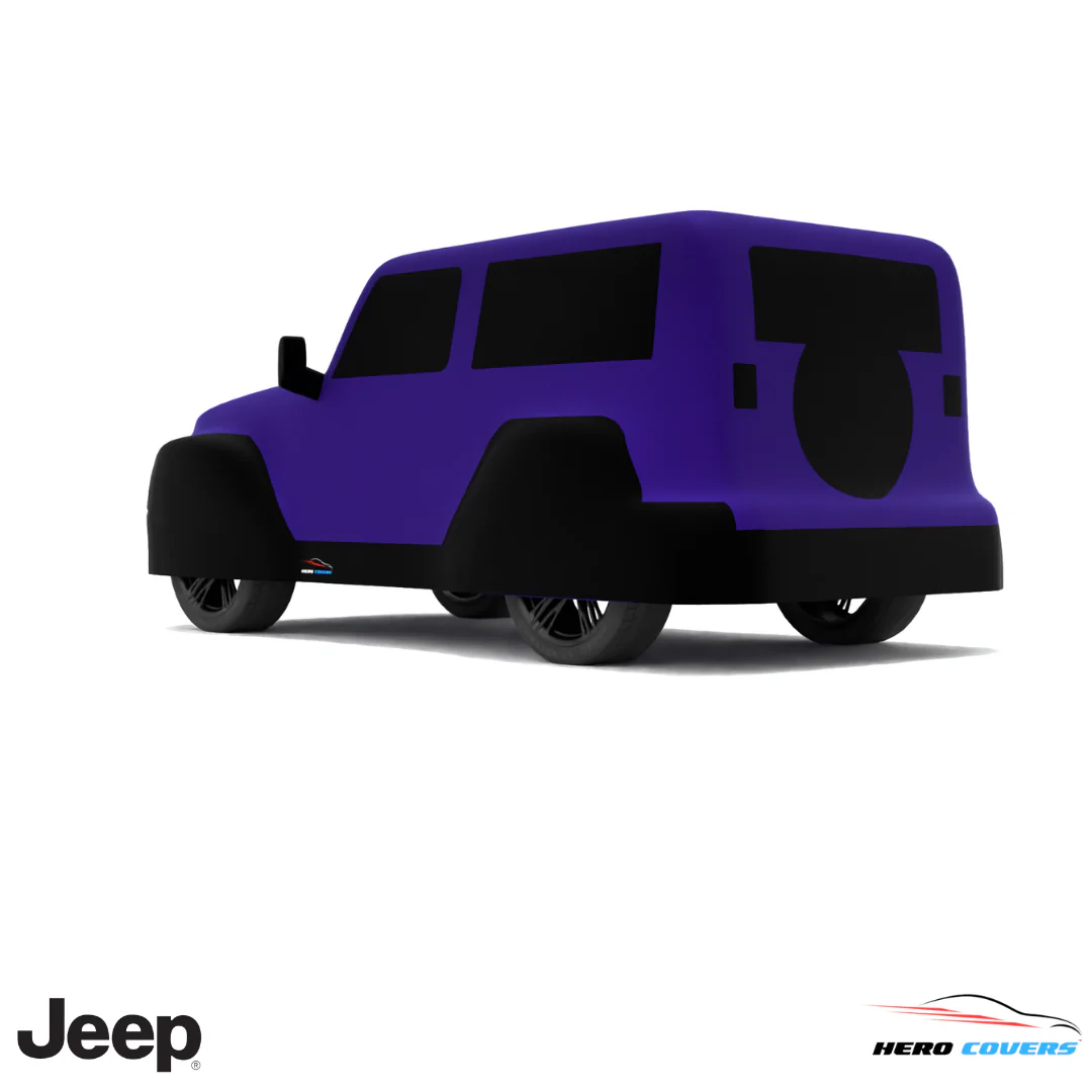 Jeep Wrangler 2007 Car Cover: Indoor or Outdoor Use - HeroCovers - Image 36