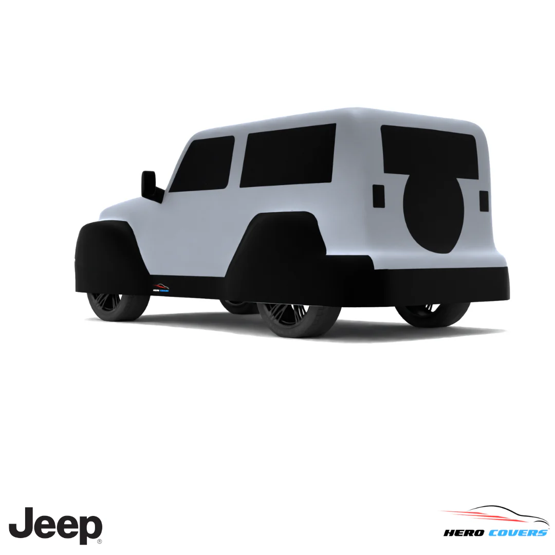 Jeep Wrangler 2007 Car Cover: Indoor or Outdoor Use - HeroCovers - Image 40