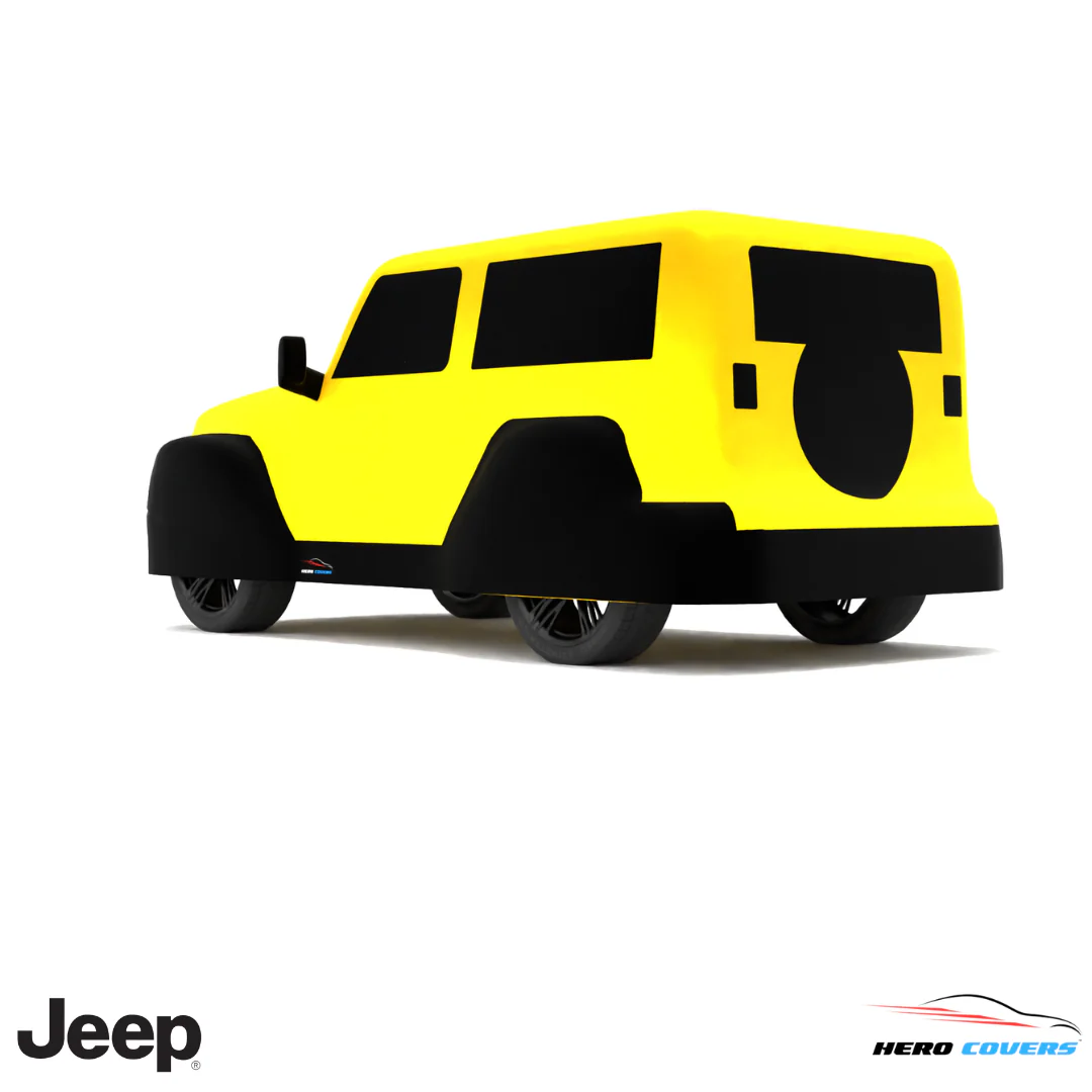 Jeep Wrangler 2007 Car Cover: Indoor or Outdoor Use - HeroCovers - Image 48