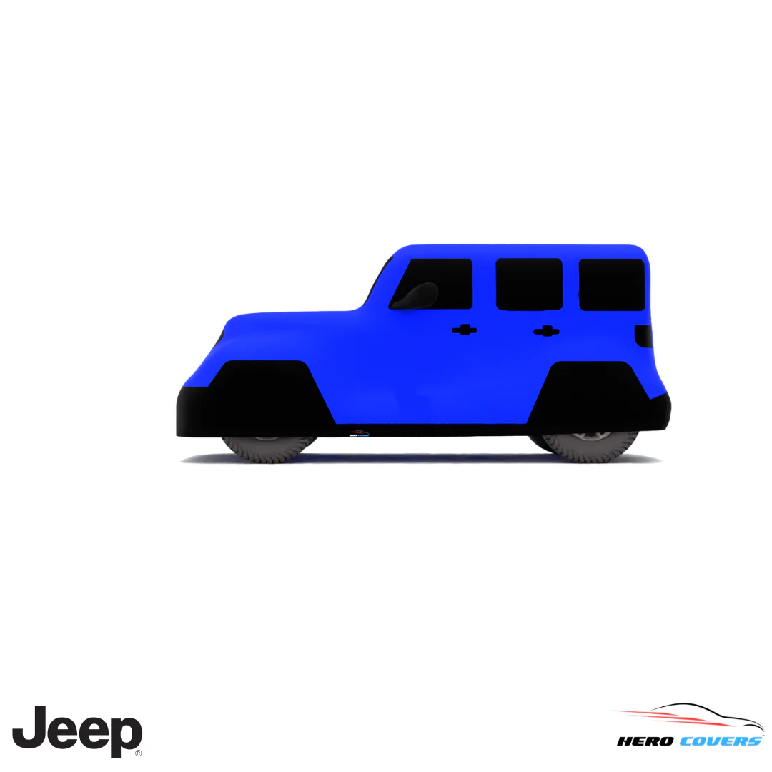Jeep Wrangler 2018 Car Cover: Indoor or Outdoor Use - HeroCovers - Image 11