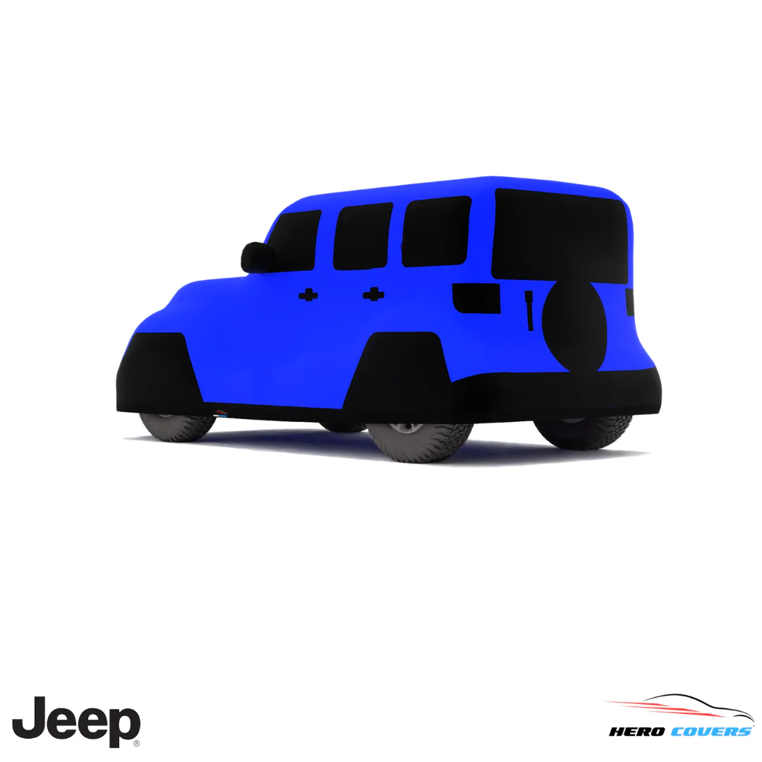 Jeep Wrangler 2018 Car Cover: Indoor or Outdoor Use - HeroCovers - Image 12