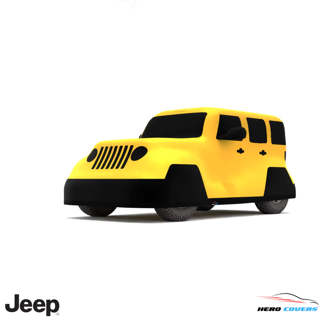 Jeep Wrangler 2018 Car Cover: Indoor or Outdoor Use - HeroCovers - Image 13