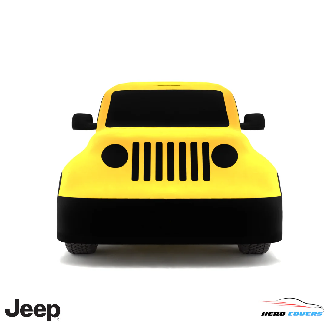 Jeep Wrangler 2018 Car Cover: Indoor or Outdoor Use - HeroCovers - Image 14