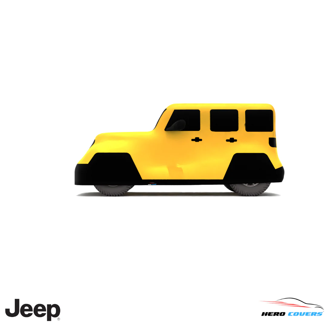 Jeep Wrangler 2018 Car Cover: Indoor or Outdoor Use - HeroCovers - Image 15
