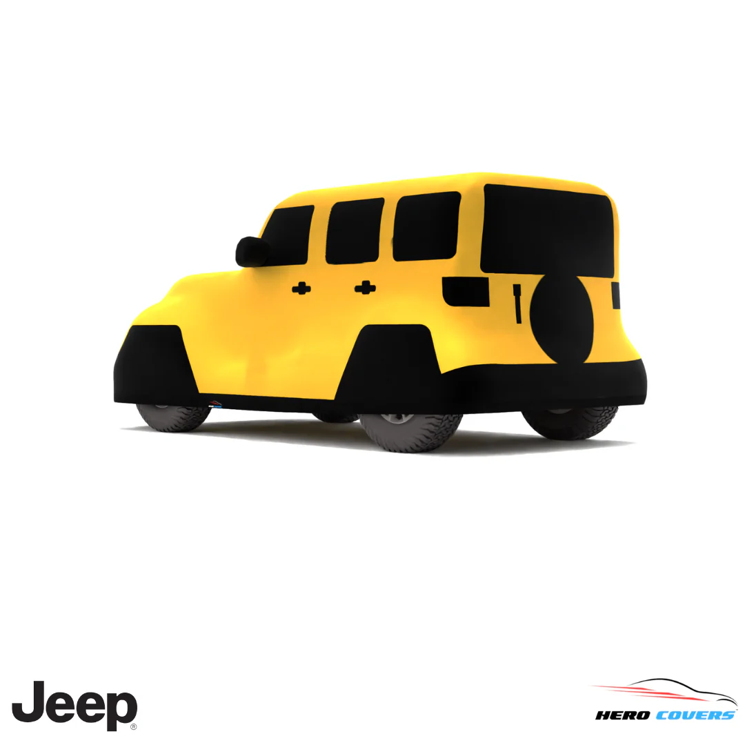 Jeep Wrangler 2018 Car Cover: Indoor or Outdoor Use - HeroCovers - Image 16