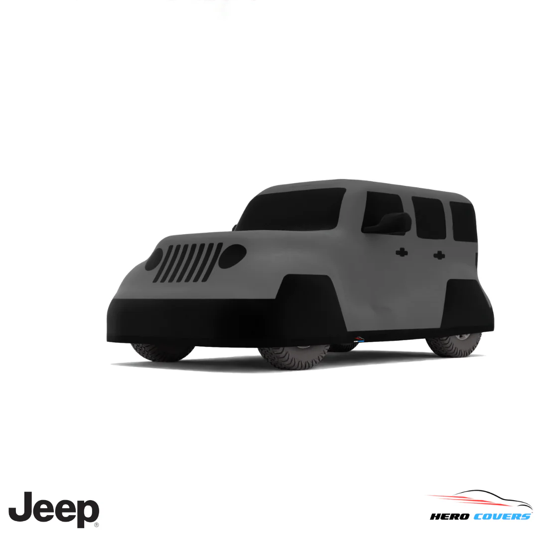 Jeep Wrangler 2018 Car Cover: Indoor or Outdoor Use - HeroCovers - Image 17