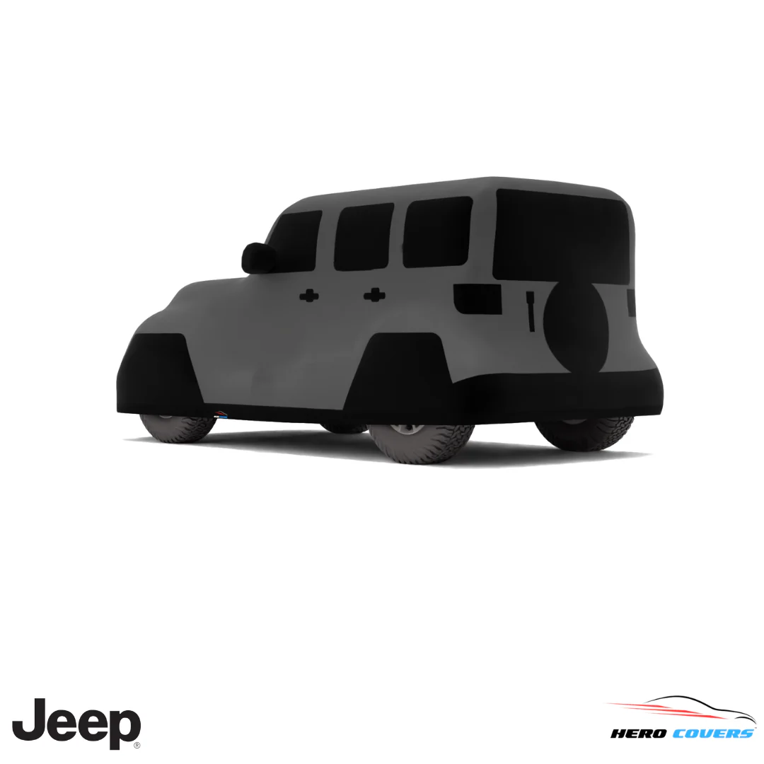 Jeep Wrangler 2018 Car Cover: Indoor or Outdoor Use - HeroCovers - Image 20