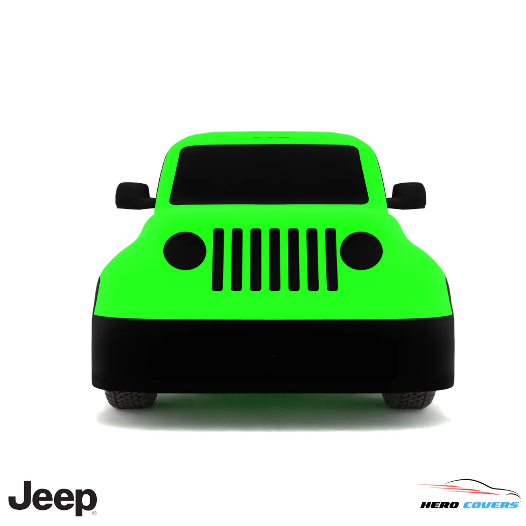 Jeep Wrangler 2018 Car Cover: Indoor or Outdoor Use - HeroCovers - Image 22