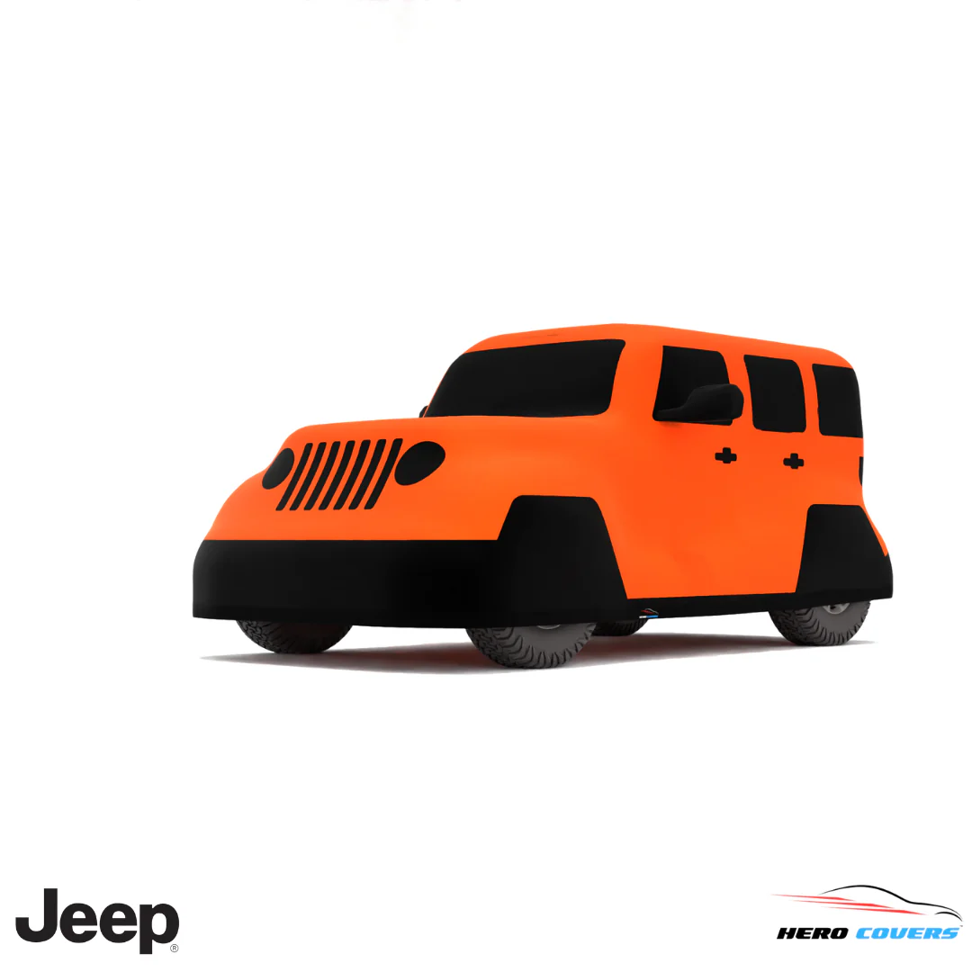 Jeep Wrangler 2018 Car Cover: Indoor or Outdoor Use - HeroCovers - Image 25