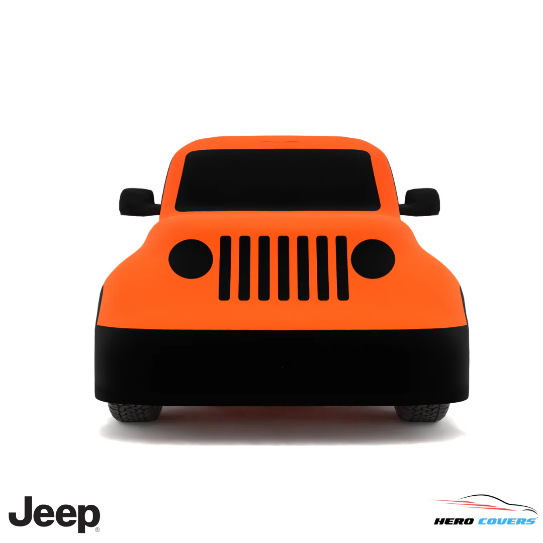 Jeep Wrangler 2018 Car Cover: Indoor or Outdoor Use - HeroCovers - Image 26