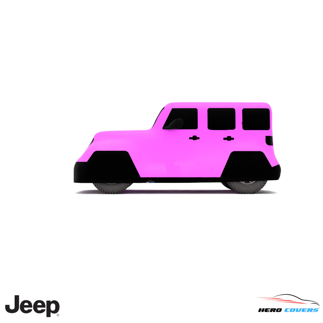 Jeep Wrangler 2018 Car Cover: Indoor or Outdoor Use - HeroCovers - Image 3