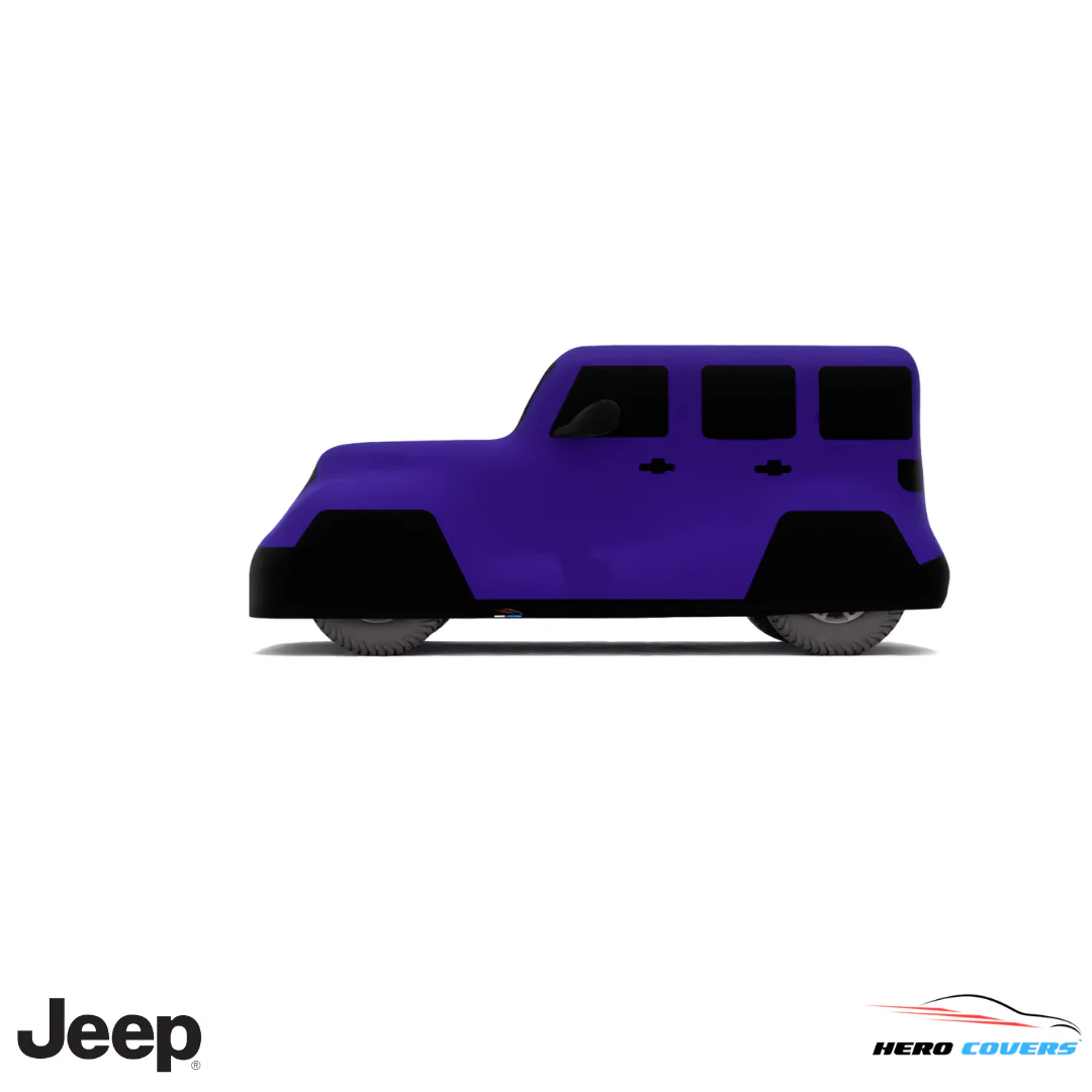 Jeep Wrangler 2018 Car Cover: Indoor or Outdoor Use - HeroCovers - Image 31