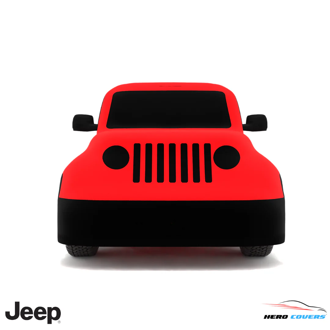 Jeep Wrangler 2018 Car Cover: Indoor or Outdoor Use - HeroCovers - Image 34