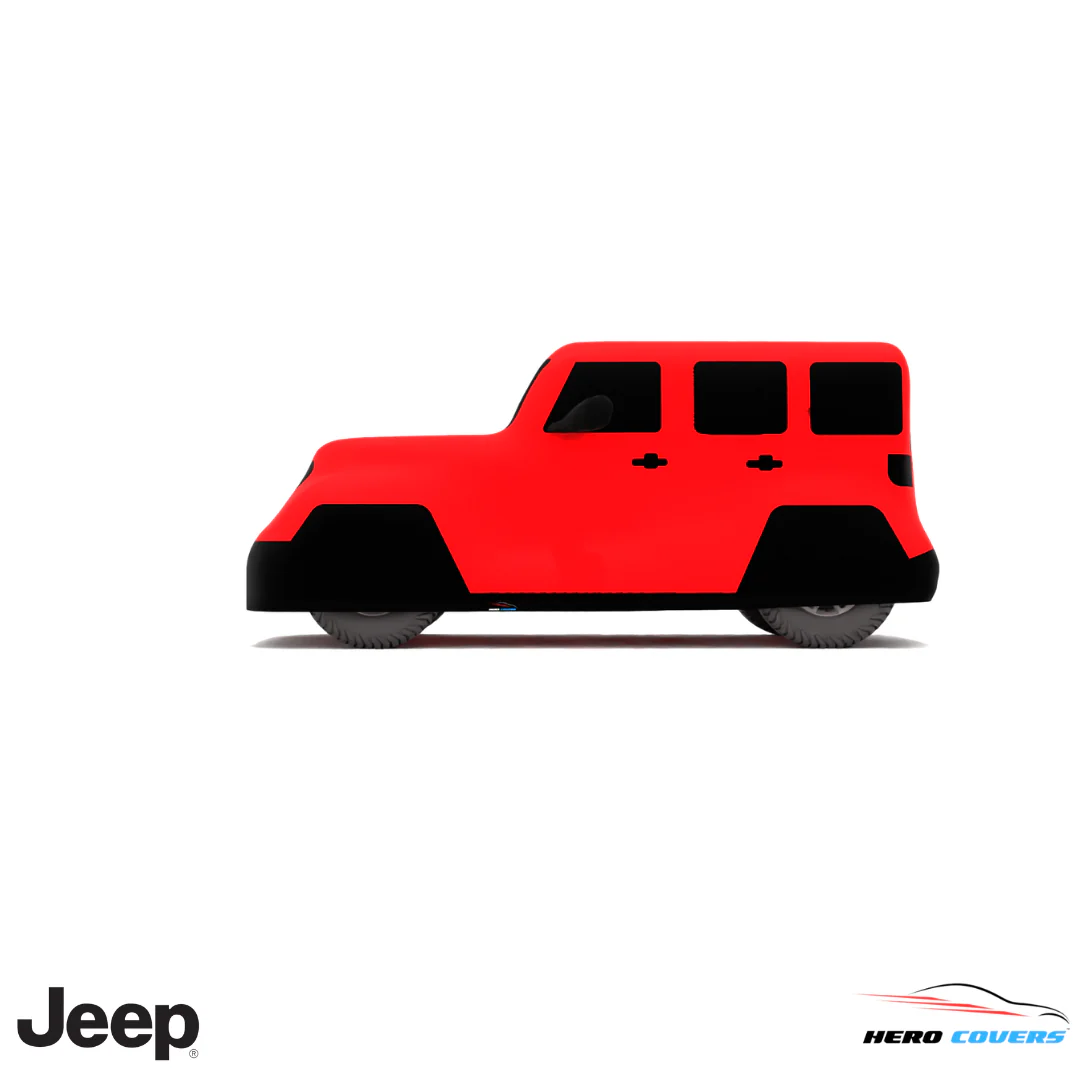 Jeep Wrangler 2018 Car Cover: Indoor or Outdoor Use - HeroCovers - Image 35