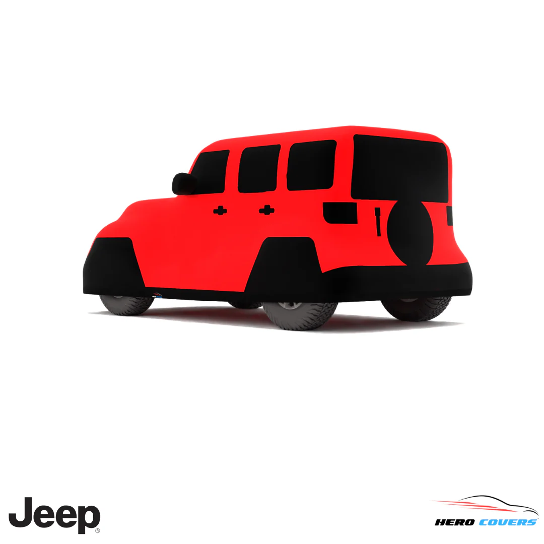 Jeep Wrangler 2018 Car Cover: Indoor or Outdoor Use - HeroCovers - Image 36