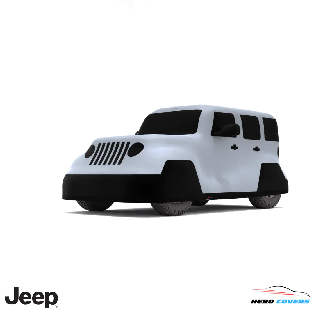 Jeep Wrangler 2018 Car Cover: Indoor or Outdoor Use - HeroCovers - Image 37