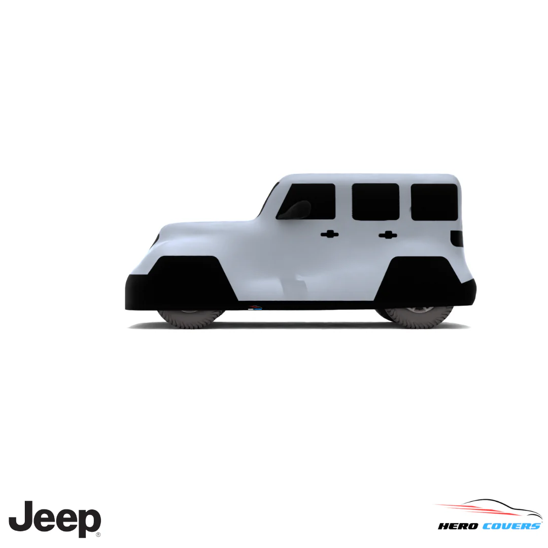 Jeep Wrangler 2018 Car Cover: Indoor or Outdoor Use - HeroCovers - Image 39