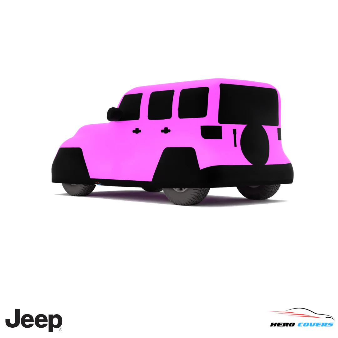 Jeep Wrangler 2018 Car Cover: Indoor or Outdoor Use - HeroCovers - Image 4