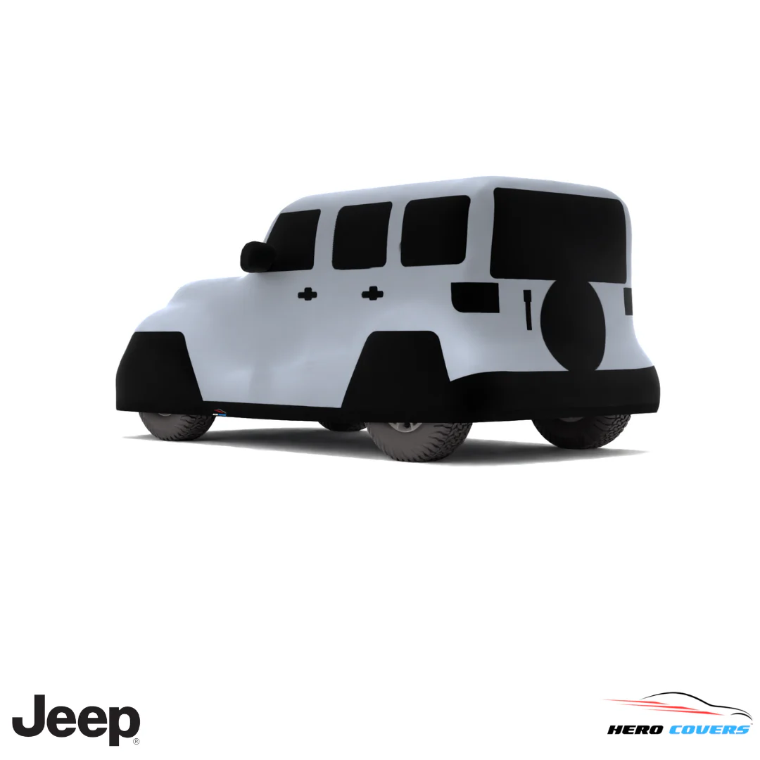 Jeep Wrangler 2018 Car Cover: Indoor or Outdoor Use - HeroCovers - Image 40