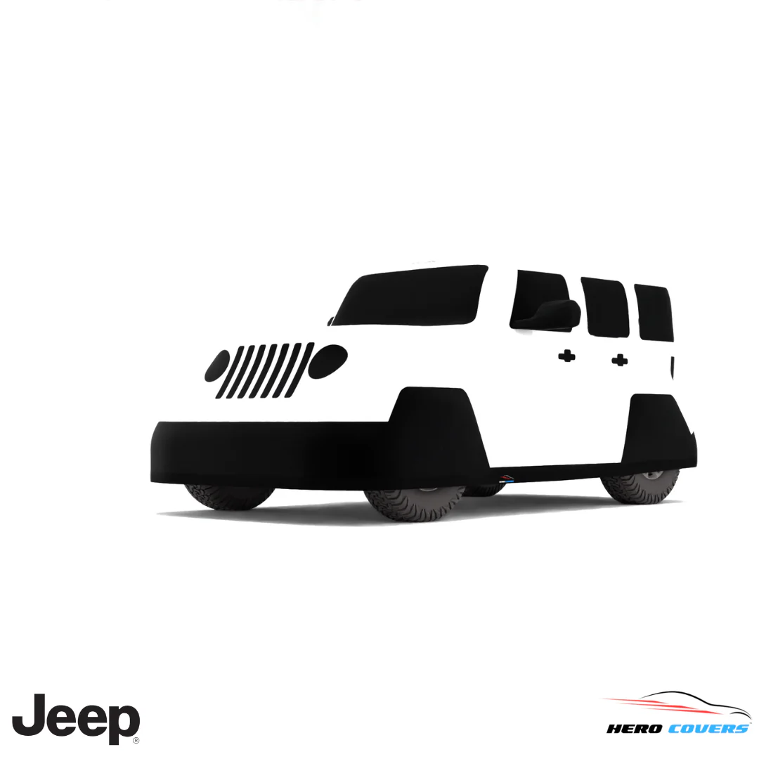 Jeep Wrangler 2018 Car Cover: Indoor or Outdoor Use - HeroCovers - Image 41