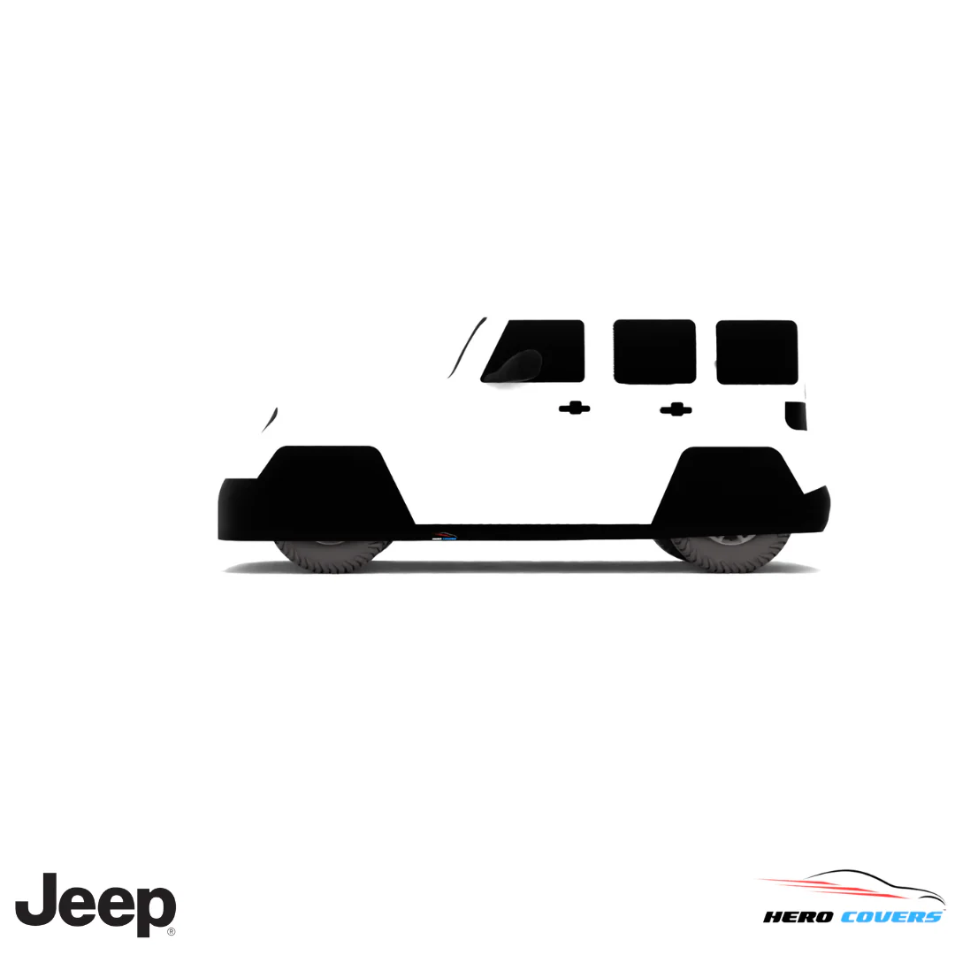 Jeep Wrangler 2018 Car Cover: Indoor or Outdoor Use - HeroCovers - Image 43
