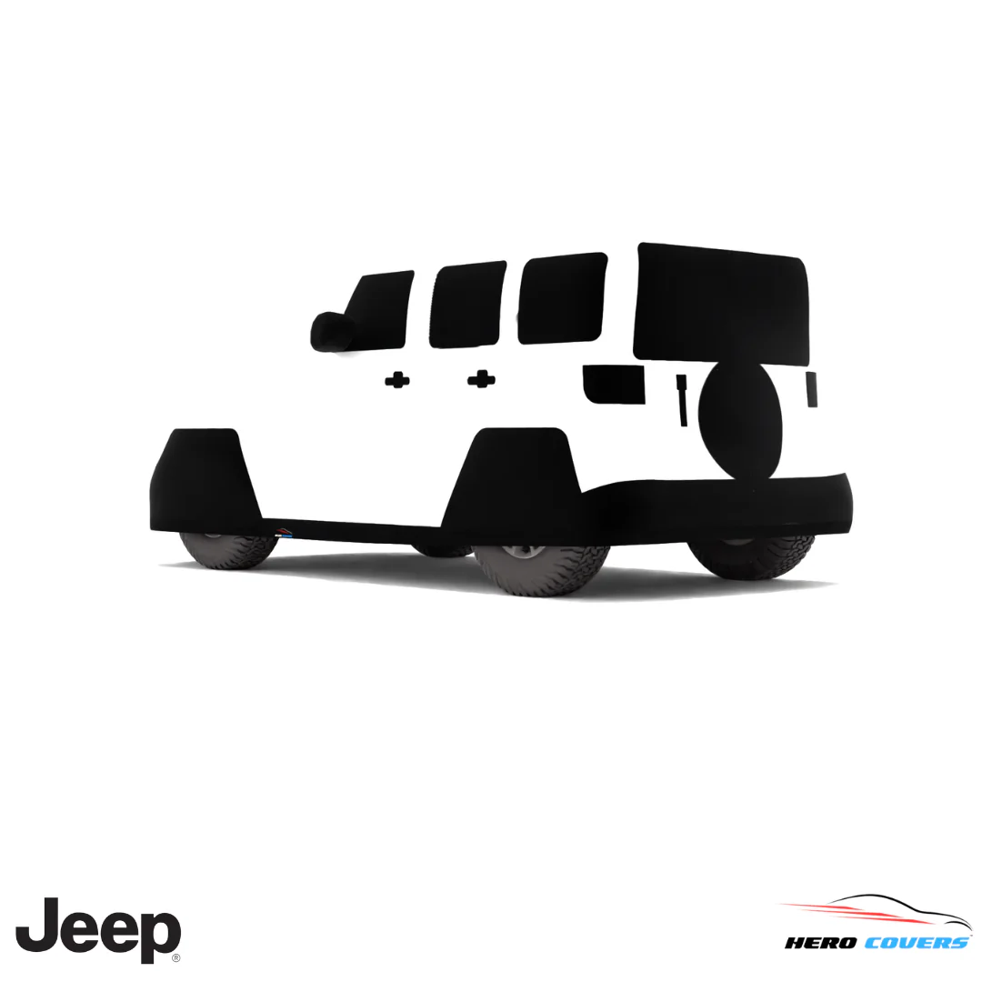 Jeep Wrangler 2018 Car Cover: Indoor or Outdoor Use - HeroCovers - Image 44