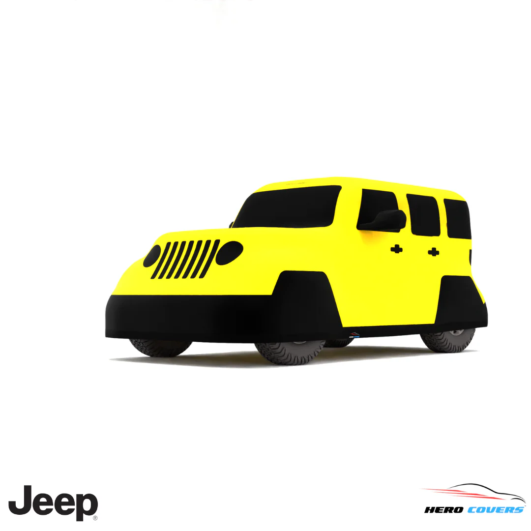 Jeep Wrangler 2018 Car Cover: Indoor or Outdoor Use - HeroCovers - Image 45
