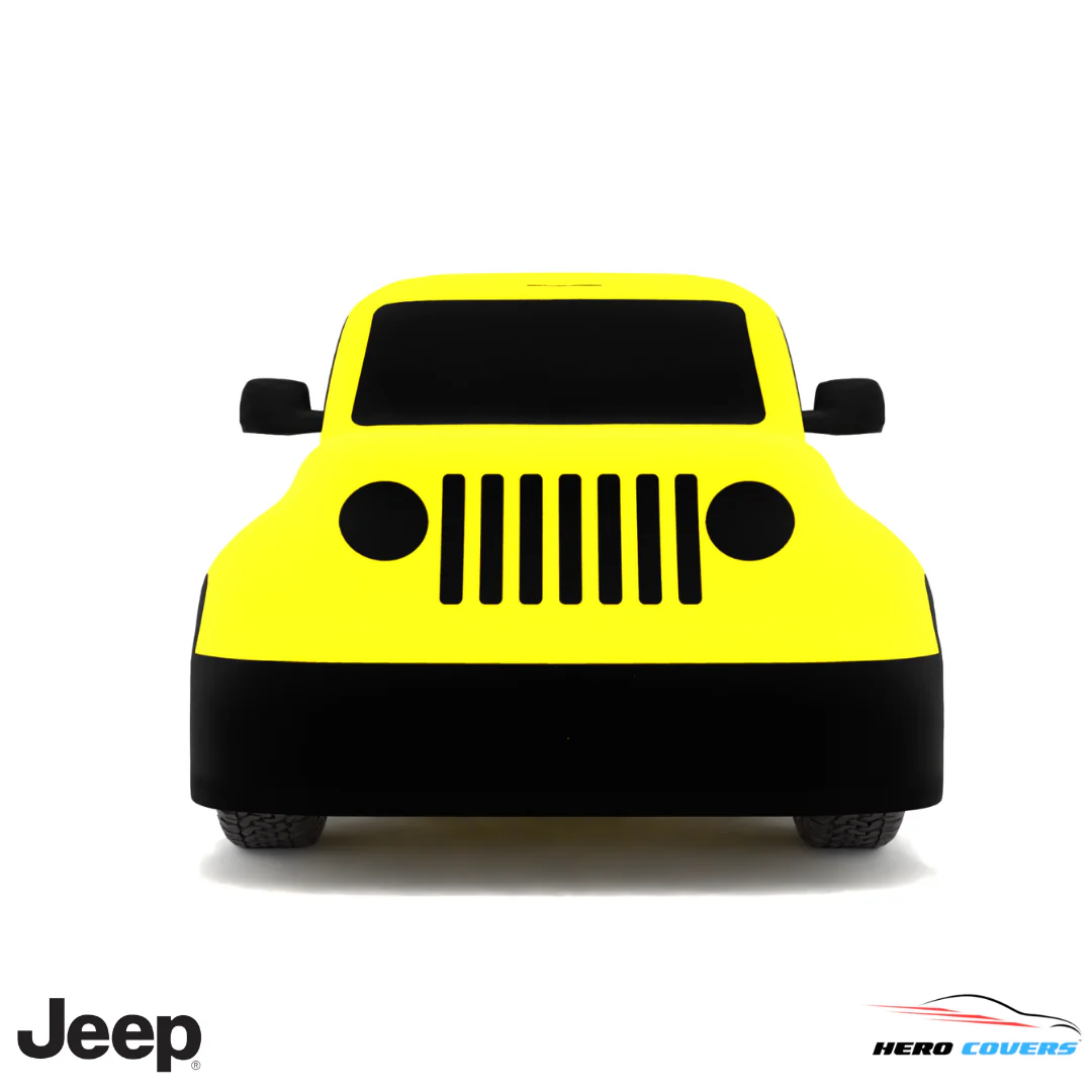 Jeep Wrangler 2018 Car Cover: Indoor or Outdoor Use - HeroCovers - Image 46