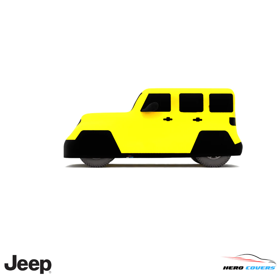 Jeep Wrangler 2018 Car Cover: Indoor or Outdoor Use - HeroCovers - Image 47