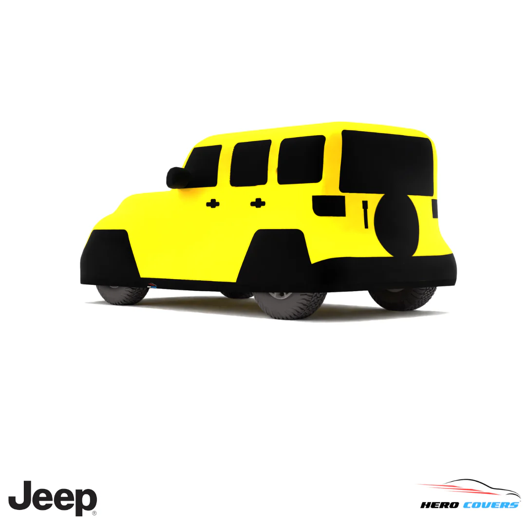 Jeep Wrangler 2018 Car Cover: Indoor or Outdoor Use - HeroCovers - Image 48