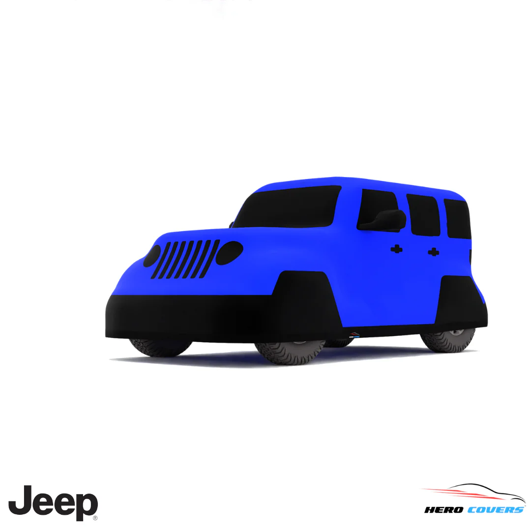 Jeep Wrangler 2018 Car Cover: Indoor or Outdoor Use - HeroCovers - Image 9