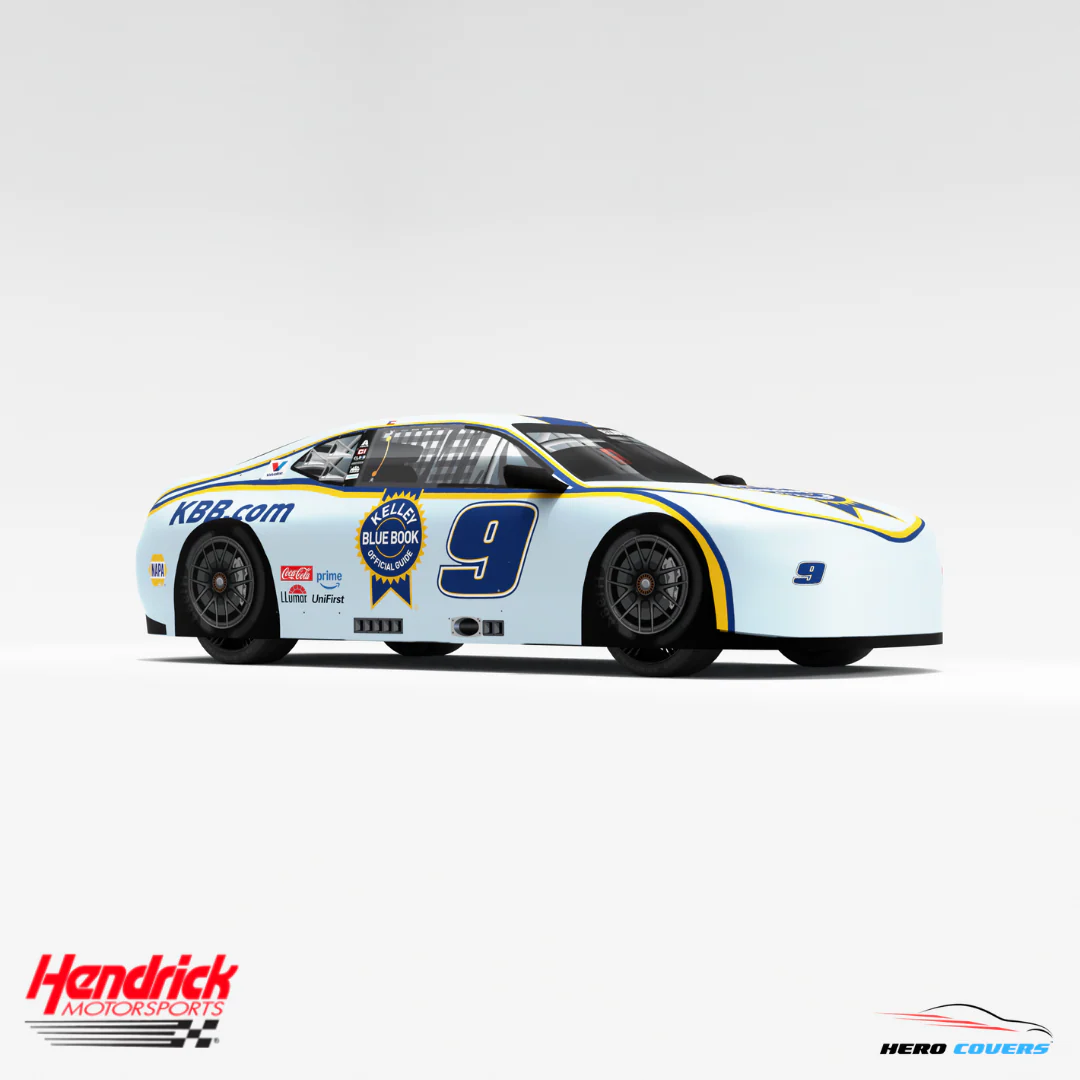 Officially Licensed Hendrick Motorsports Kelly Blue Book Car Cover – Precision Fit & Ultimate Protection | HeroCovers - Image 5