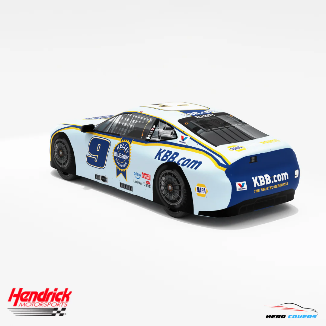 Officially Licensed Hendrick Motorsports Kelly Blue Book Car Cover – Precision Fit & Ultimate Protection | HeroCovers - Image 7