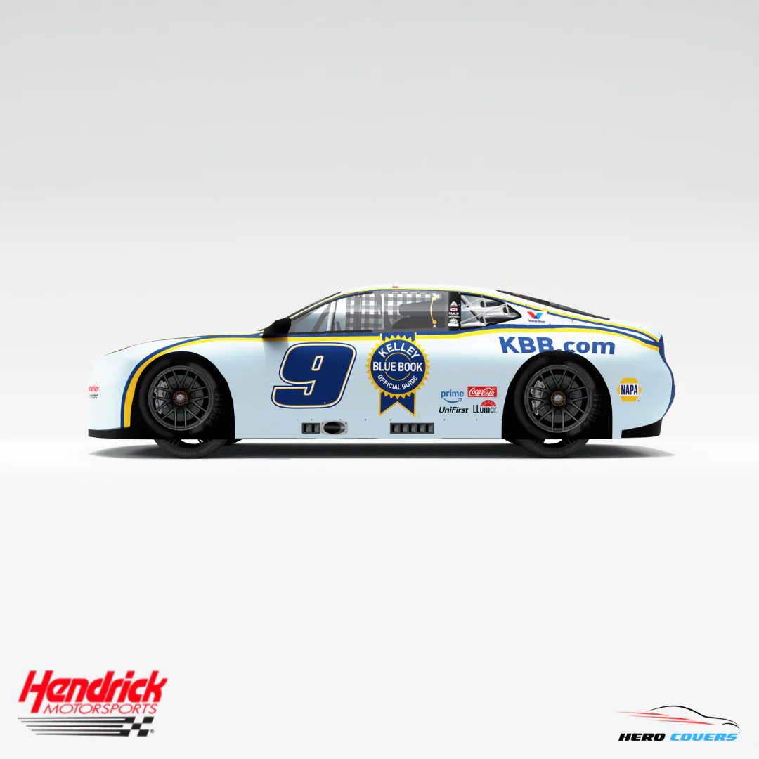 Officially Licensed Hendrick Motorsports Kelly Blue Book Car Cover – Precision Fit & Ultimate Protection | HeroCovers - Image 8