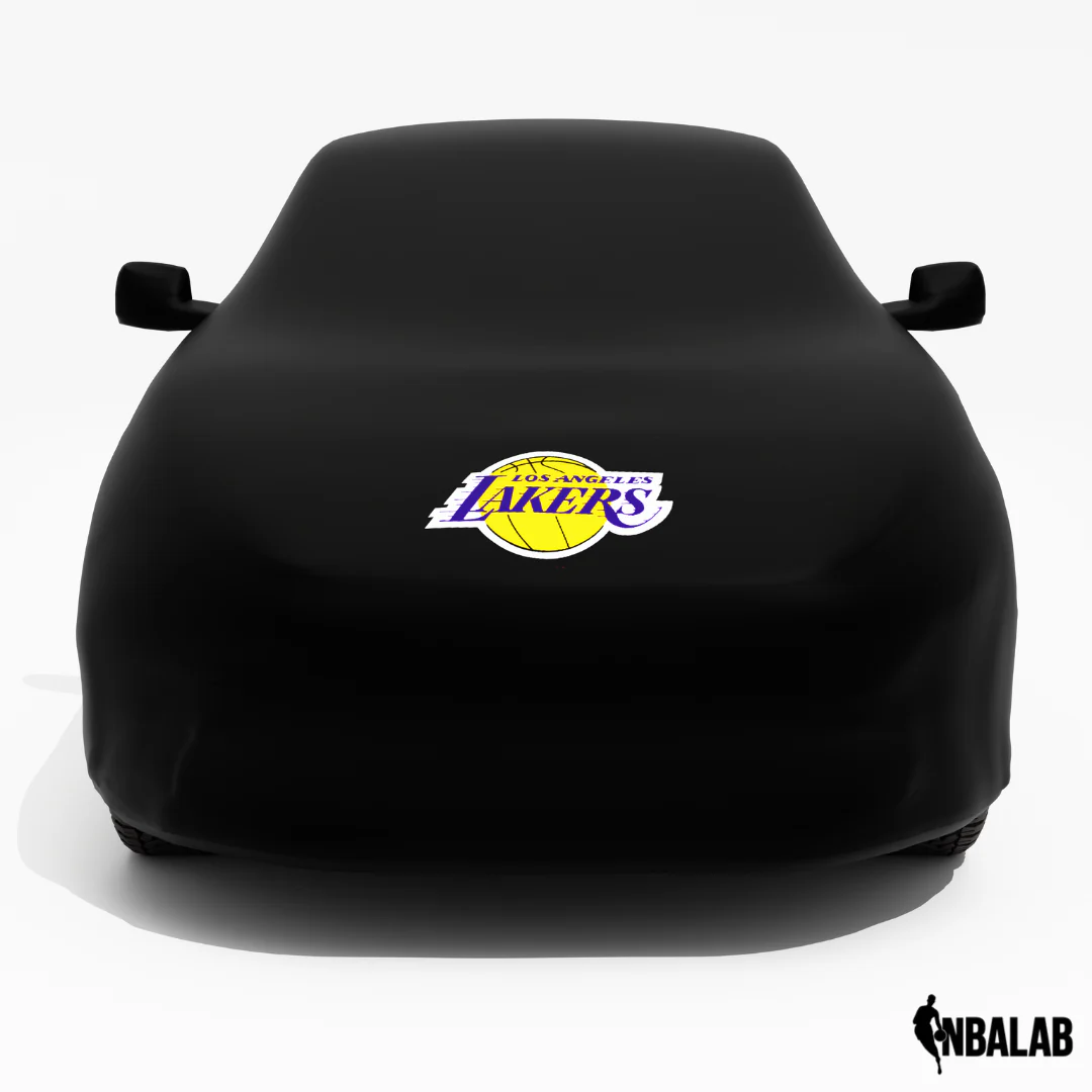 Officially Licensed Los Angeles Lakers Black Car Covers – Indoor & Outdoor | NBA Protection | HeroCovers - Image 3